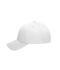Unisex 6 Panel Cap Organic Cotton White 11823