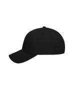 Unisex 6 Panel Cap Black 11823