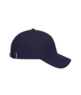 Unisexe Casquette 6 panneaux coton bio Pourpre-foncé 11823