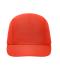 Unisex 7 Panel Sports-Cap Kruidig-oranje 12021