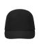 Unisex 7 Panel Sports-Cap Zwart 12021