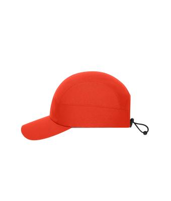 Unisex 7 Panel Sports-Cap Kruidig-oranje 12021