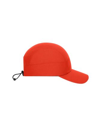 Unisex 7 Panel Sports-Cap Kruidig-oranje 12021