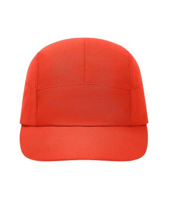 Unisex 7 Panel Sports-Cap Kruidig-oranje 12021