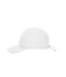 Unisex 7 Panel Sports-Cap White 12021