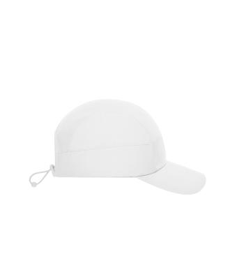 Unisex 7 Panel Sports-Cap White 12021