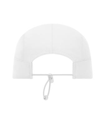 Unisex 7 Panel Sports-Cap White 12021