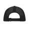 Unisex 5 Panel Laser-Cut Cap Black 12022