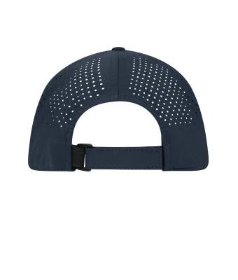 Unisex 5 Panel Laser-Cut Cap Navy 12022