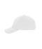 Unisex 5 Panel Laser-Cut Cap White 12022
