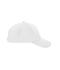 Unisex 5 Panel Laser-Cut Cap White 12022
