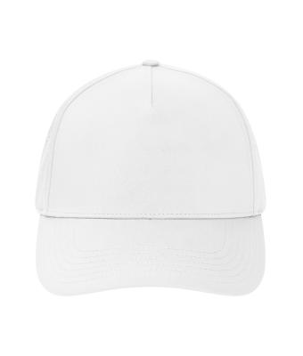 Unisexe Casquette 5 panneaux découpée au laser Blanc 12022