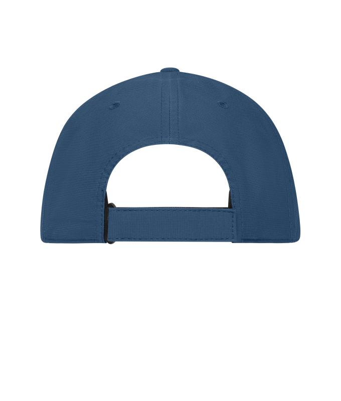 Unisex 6 Panel Workwear Cap RCS Blended Diep-blauw 12023