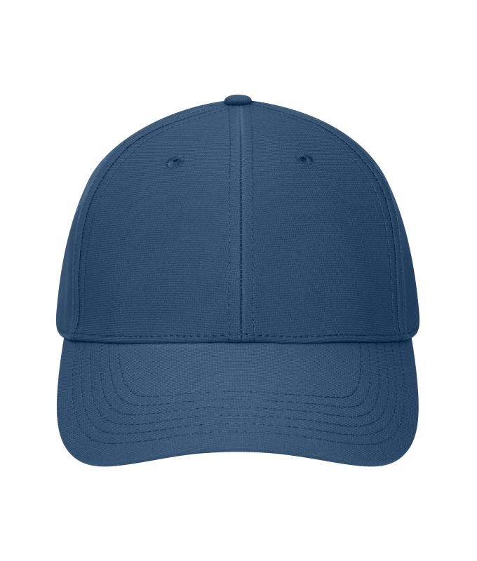 Unisex 6 Panel Workwear Cap RCS Blended Diep-blauw 12023