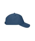 Unisex 6 Panel Workwear Cap RCS Blended Deep-blue 12023