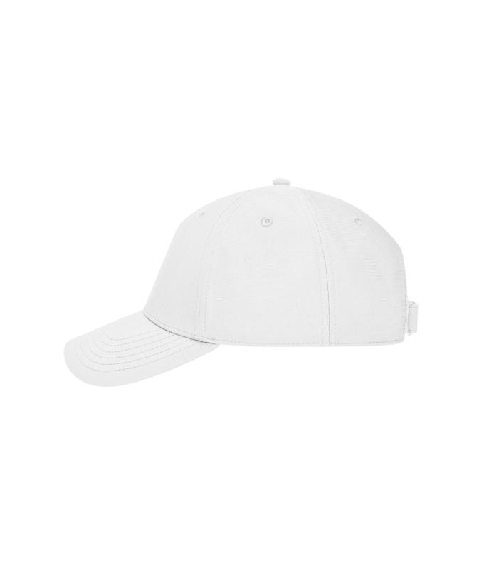Unisex 6 Panel Workwear Cap RCS Blended White 12023