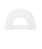 Unisex 6 Panel Workwear Cap Wit 12023