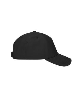 Unisex 6 Panel Workwear Cap Zwart 12023