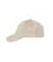 Unisex 6 Panel Corduroy Cap  Organic Cotton Sandstone 12025