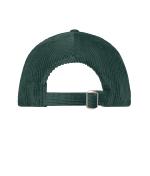 Unisexe Casquette en velours côtelé à 6 panneaux  Cotton Vert-fumé 12025