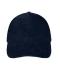 Unisexe Casquette en velours côtelé à 6 panneaux  Organic Cotton Marine 12025