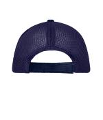 Unisex 6 Panel Corduroy-Mesh Cap  Cotton Navy/navy 12027