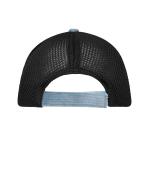 Unisex 6 Panel Corduroy-Mesh Cap  Cotton Milky-blue/black 12027