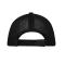 Unisex 6 Panel Corduroy-Mesh Cap  Organic Cotton Black/black 12027