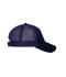 Unisex 6 Panel Corduroy-Mesh Cap  Organic Cotton Navy/navy 12027