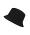 Unisexe Chapeau de pêcheur en velours côtelé  Organic Cotton Noir 12030