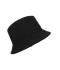 Unisexe Chapeau de pêcheur en velours côtelé  Organic Cotton Noir 12030