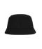 Unisex Corduroy Fisherman Hat  Organic Cotton Black 12030