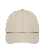 Unisex 6 Panel Dad Cap  Cotton Sandstone 12031