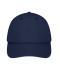 Unisex 6 Panel Dad Cap  Organic Cotton Navy 12031