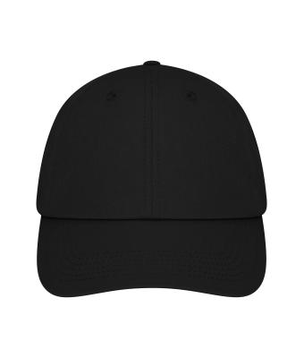 Unisex 6 Panel Dad Cap  Organic Cotton Black 12031
