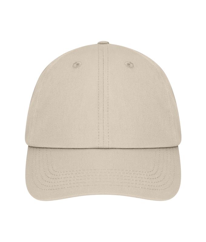 Unisex 6 Panel Dad Cap Zandsteen 12031