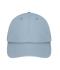 Unisexe Casquette Dad à 6 panneaux  Organic Cotton Bleu-laiteux 12031