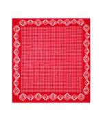 Unisexe Bandana traditionnel Rouge/blanc 8429