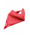 Unisexe Bandana traditionnel Rouge/blanc 8429