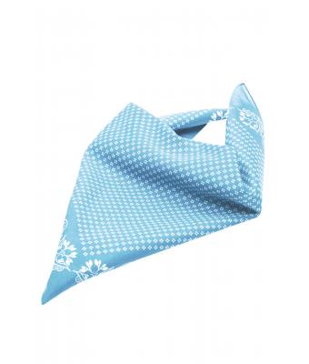 Unisexe Bandana traditionnel Bleu-ciel 8429