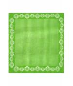 Unisex Traditional Bandana Lime-green 8429