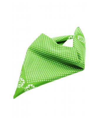 Unisex Traditional Bandana Lime-green 8429