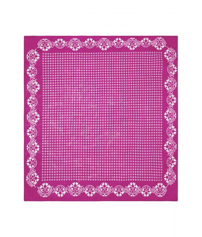 Unisex Traditional Bandana Pink 8429
