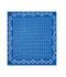 Unisex Traditional Bandana Royal/wit 8429