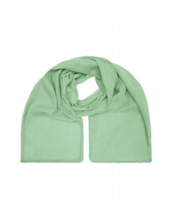 Unisex Cotton Scarf Soft-green 8459