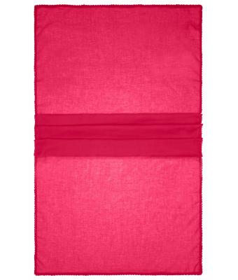 Unisex Cotton Scarf Red 8459