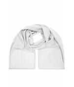 Unisex Cotton Scarf White 8459