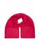Unisex Cotton Scarf Red 8459