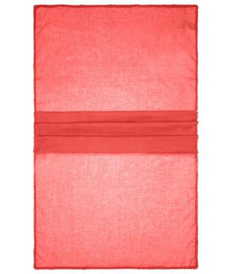 Unisexe Echarpe en coton Corail 8459