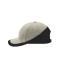 Unisex 6 Panel Turbo Piping Cap Beige/zwart/donkergrijs 7739